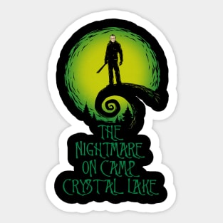 Nightmare On Camp Crystal Lake Sticker